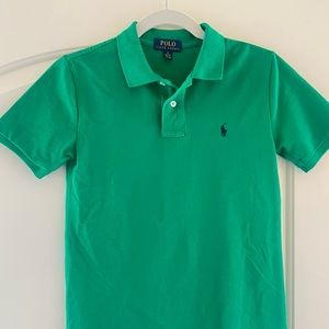 Polo Ralph Lauren Boys Collar Polo Shirt Top Worn Twice - Medium 10-12